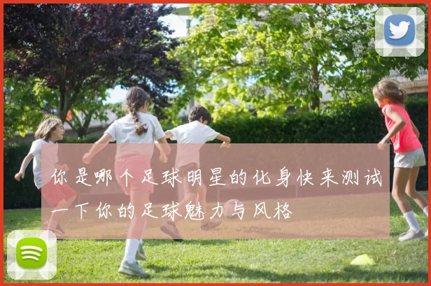 你是哪个足球明星的化身快来测试一下你的足球魅力与风格